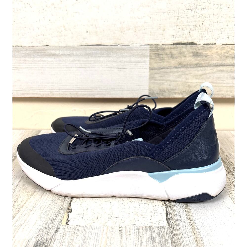Cole Haan Womens 6.5 Navy GrandSport Stitchlite Sneakers Comfort Travel Casual
